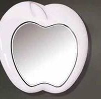 آینه و باکس پی وی سی دستشویی مدل apple